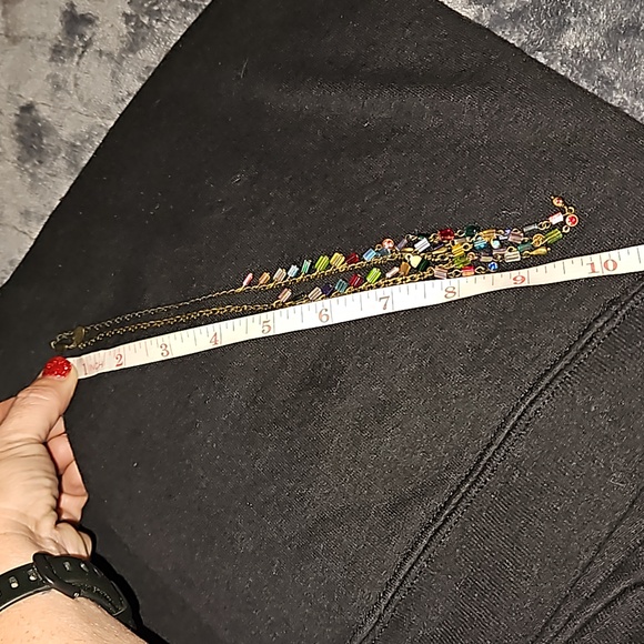 Sweet Romance USA Multi-colored Crystal Necklace - Picture 4 of 4